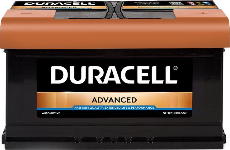 DURACELL 013580140801 - Стартов акумулатор vvparts.bg