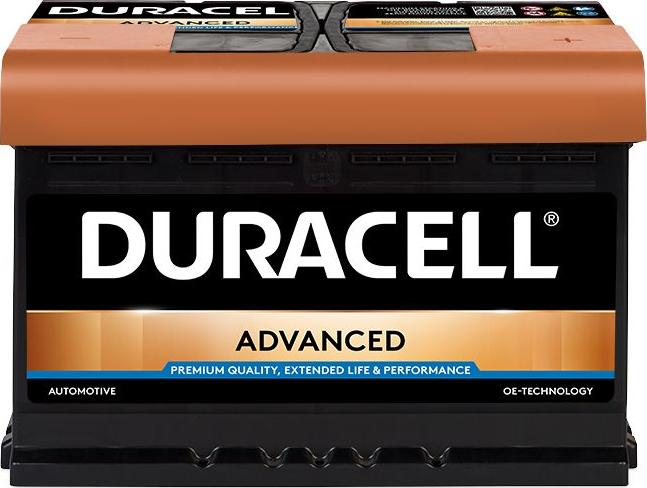 DURACELL 013572090801 - Стартов акумулатор vvparts.bg