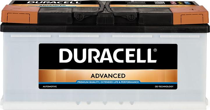 DURACELL 013610400801 - Стартов акумулатор vvparts.bg