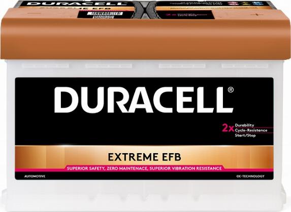 DURACELL 012575110801 - Стартов акумулатор vvparts.bg