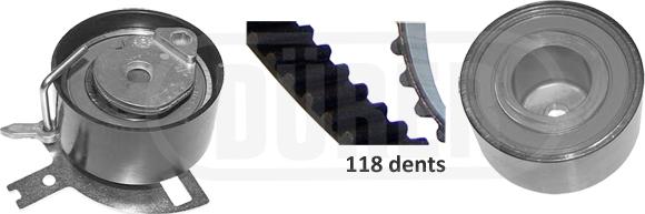 DÜRER DK121353 - Комплект ангренажен ремък vvparts.bg