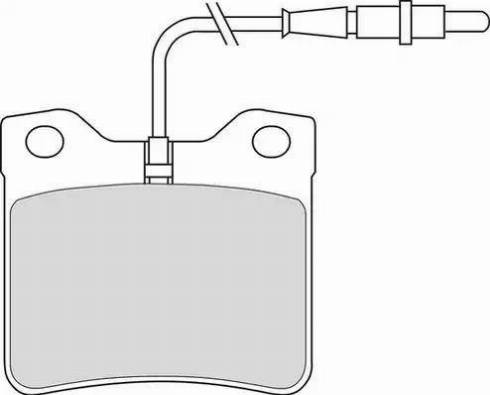 Duron DBP340619 - Комплект спирачно феродо, дискови спирачки vvparts.bg