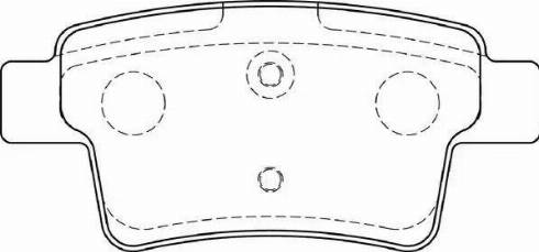 Duron DBP341973 - Комплект спирачно феродо, дискови спирачки vvparts.bg