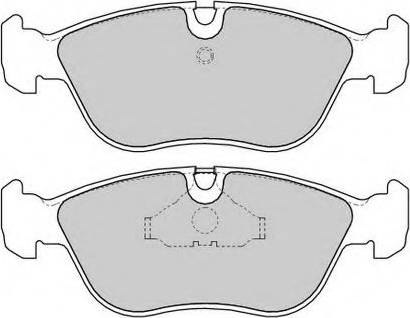 Duron DBP381285 - Комплект спирачно феродо, дискови спирачки vvparts.bg