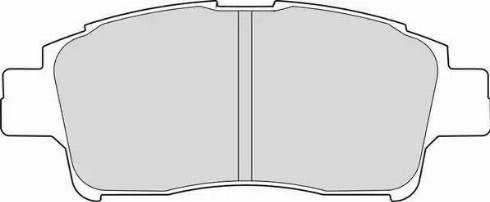 Duron DBP371368 - Комплект спирачно феродо, дискови спирачки vvparts.bg