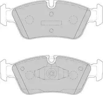Spidan 32935 - Комплект спирачно феродо, дискови спирачки vvparts.bg