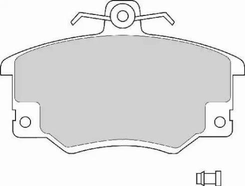 Duron DBP230370 - Комплект спирачно феродо, дискови спирачки vvparts.bg