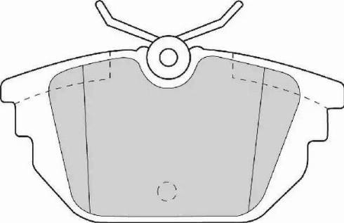 Duron DBP231113 - Комплект спирачно феродо, дискови спирачки vvparts.bg