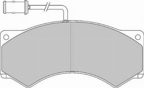 Duron DCV503 - Комплект спирачно феродо, дискови спирачки vvparts.bg