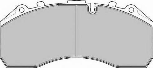 Duron DCV1914FE - Комплект спирачно феродо, дискови спирачки vvparts.bg