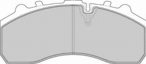 Duron DCV1373BFE - Комплект спирачно феродо, дискови спирачки vvparts.bg