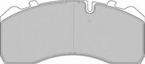 Duron DCV1792BFE - Комплект спирачно феродо, дискови спирачки vvparts.bg