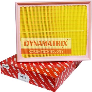 Dynamatrix DAF735 - Въздушен филтър vvparts.bg