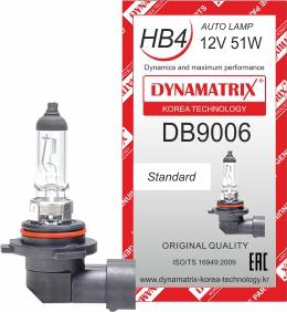 Dynamatrix DB9006 - Крушка с нагреваема жичка, главни фарове vvparts.bg