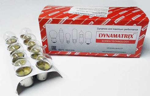 Dynamatrix DB5627 - Крушка с нагреваема жичка, светлини за парк / позициониране vvparts.bg