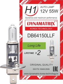 Dynamatrix DB64150LLF - Крушка с нагреваема жичка, главни фарове vvparts.bg