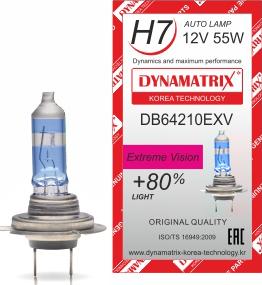 Dynamatrix DB64210EXV - Крушка с нагреваема жичка, главни фарове vvparts.bg