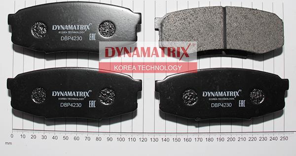 Dynamatrix DBP4230 - Комплект спирачно феродо, дискови спирачки vvparts.bg