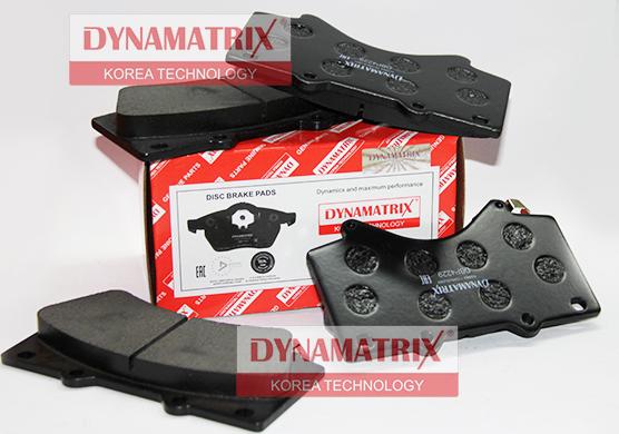 Dynamatrix DBP4229 - Комплект спирачно феродо, дискови спирачки vvparts.bg