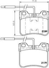 Stellox 258 004-SX - Комплект спирачно феродо, дискови спирачки vvparts.bg