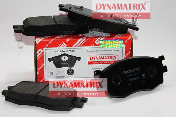 Dynamatrix DBP1955 - Комплект спирачно феродо, дискови спирачки vvparts.bg