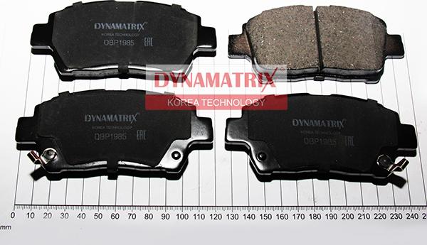 Dynamatrix DBP1985 - Комплект спирачно феродо, дискови спирачки vvparts.bg