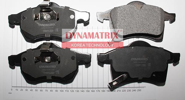 Dynamatrix DBP1295 - Комплект спирачно феродо, дискови спирачки vvparts.bg