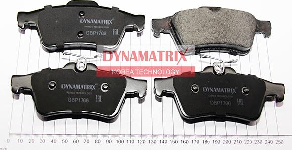 Dynamatrix DBP1766 - Комплект спирачно феродо, дискови спирачки vvparts.bg