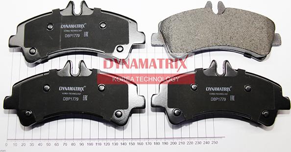 Dynamatrix DBP1779 - Комплект спирачно феродо, дискови спирачки vvparts.bg