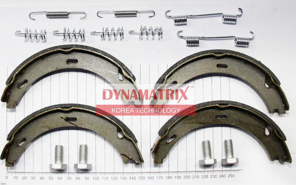 Dynamatrix DBS196 - Комплект спирачна челюст vvparts.bg