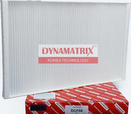 Dynamatrix DCF58 - Филтър купе (поленов филтър) vvparts.bg