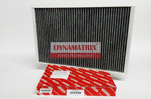 Dynamatrix DCFK58 - Филтър купе (поленов филтър) vvparts.bg