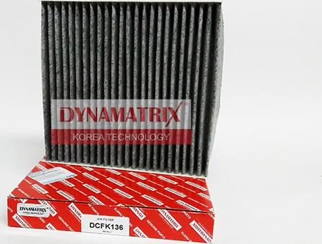 Dynamatrix DCFK136 - Филтър купе (поленов филтър) vvparts.bg