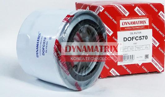 Dynamatrix DOFC570 - Маслен филтър vvparts.bg