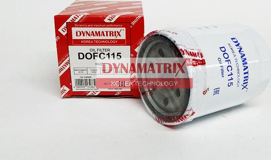 Dynamatrix DOFC115 - Маслен филтър vvparts.bg