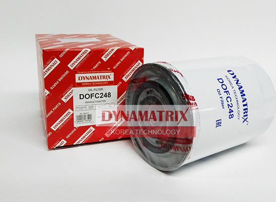 Dynamatrix DOFC248 - Маслен филтър vvparts.bg