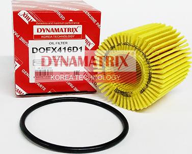 Dynamatrix DOFX416D1 - Маслен филтър vvparts.bg