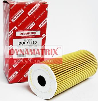 Dynamatrix DOFX143D - Маслен филтър vvparts.bg