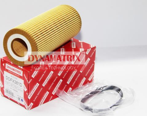 Dynamatrix DOFX381D - Маслен филтър vvparts.bg