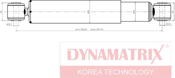 Dynamatrix DSA445020 - Амортисьор vvparts.bg