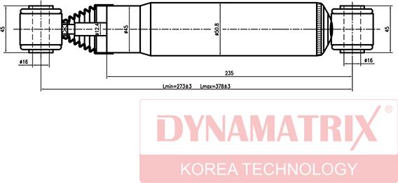 Dynamatrix DSA441066 - Амортисьор vvparts.bg