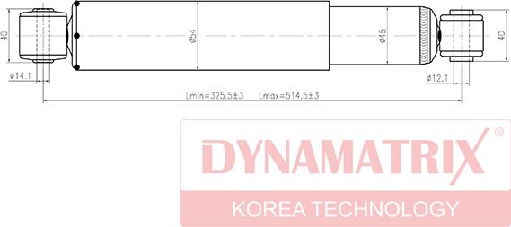 Dynamatrix DSA441081 - Амортисьор vvparts.bg