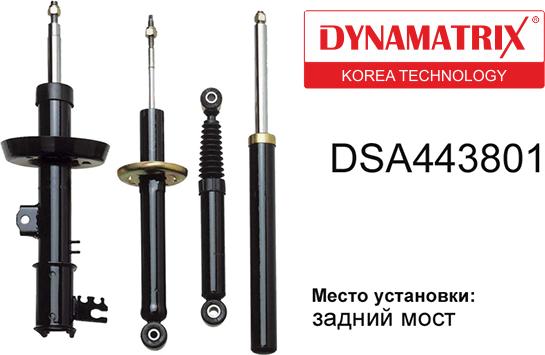 Dynamatrix DSA443801 - Амортисьор vvparts.bg