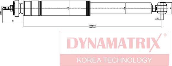 Dynamatrix DSA553183 - Амортисьор vvparts.bg