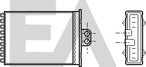 EACLIMA 45C54019 - Топлообменник, отопление на вътрешното пространство vvparts.bg