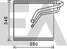 EACLIMA 43B77006 - Изпарител, климатична система vvparts.bg