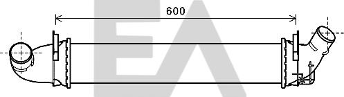 EACLIMA 36A60040 - Интеркулер (охладител за въздуха на турбината) vvparts.bg