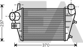 EACLIMA 36A03007 - Интеркулер (охладител за въздуха на турбината) vvparts.bg