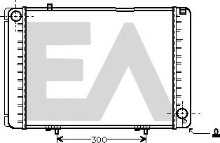 EACLIMA 31R50053 - Радиатор, охлаждане на двигателя vvparts.bg