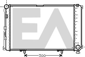 EACLIMA 31R50039 - Радиатор, охлаждане на двигателя vvparts.bg